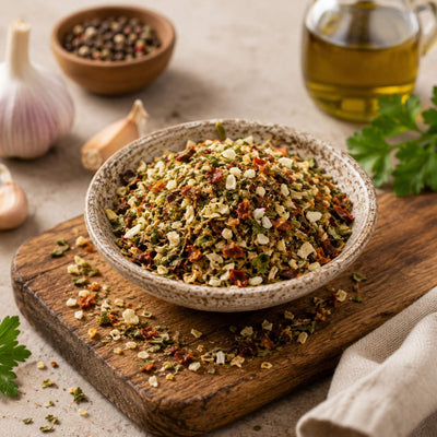 Chimichurri sem Pimenta com Alho Frito