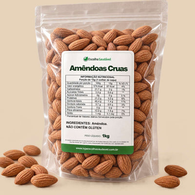 Amêndoas Cruas