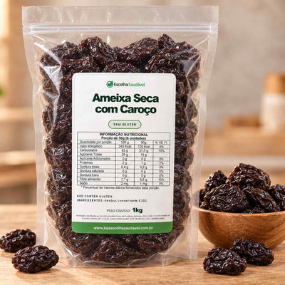 Ameixa Seca com Caroço
