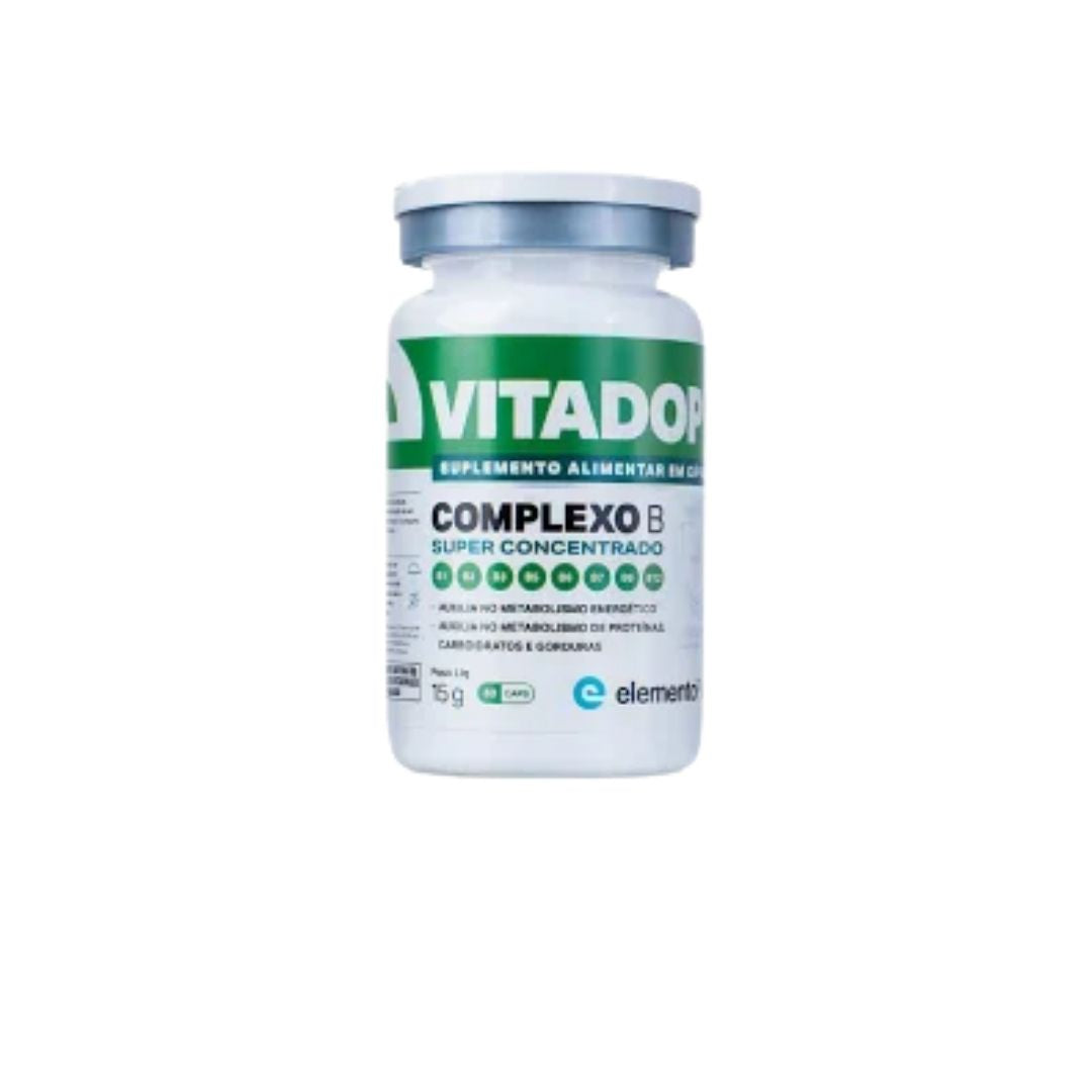 Elemento Puro Vitadop B (Complexo B) 60 Cápsulas
