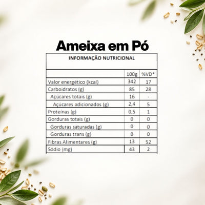 Ameixa em Pó 100% Pura
