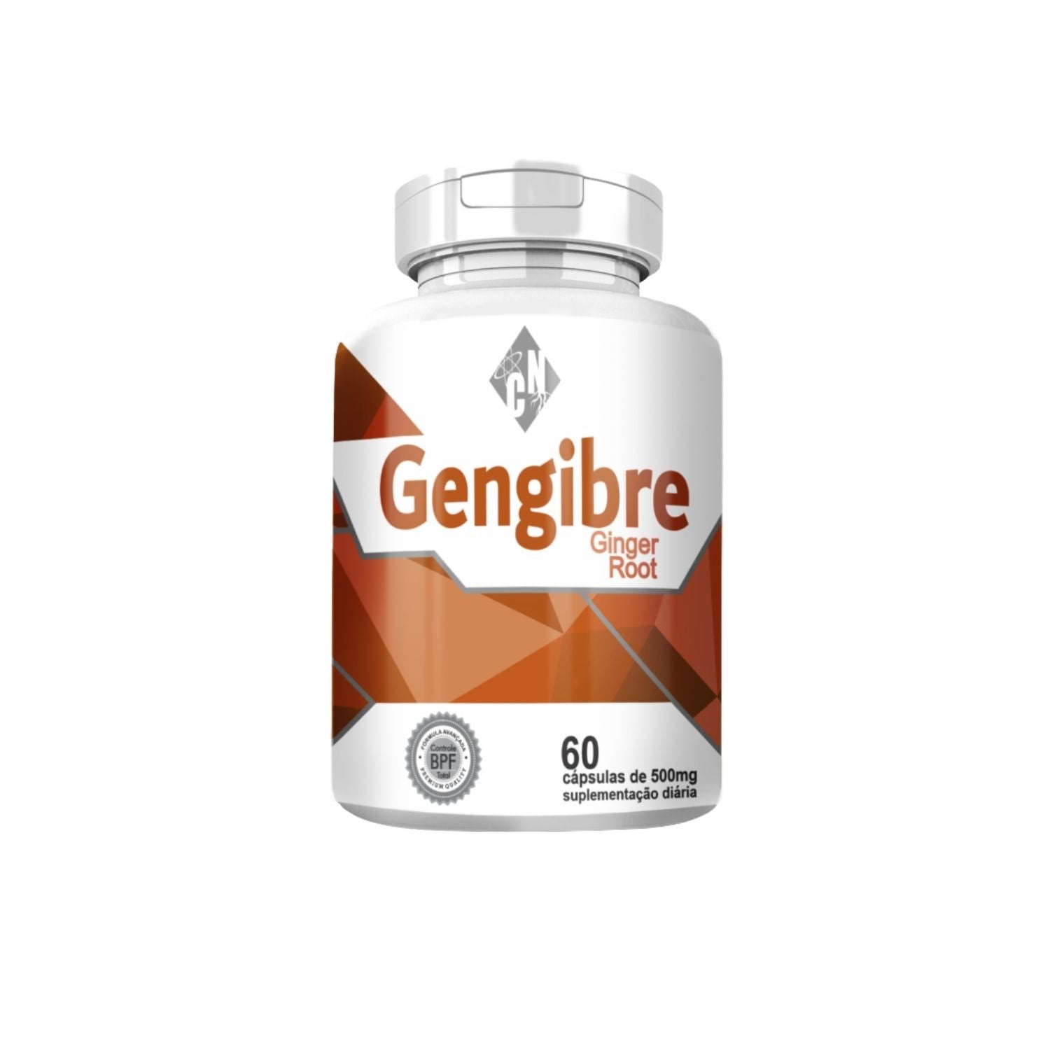 Gengibre 500mg 60 Cápsulas Ciência da Natureza