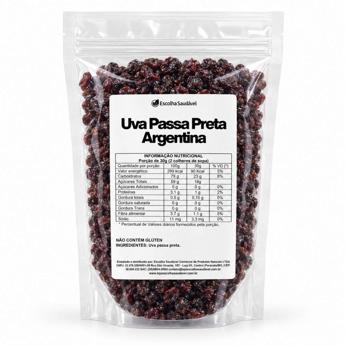 Uva Passa Preta Argentina