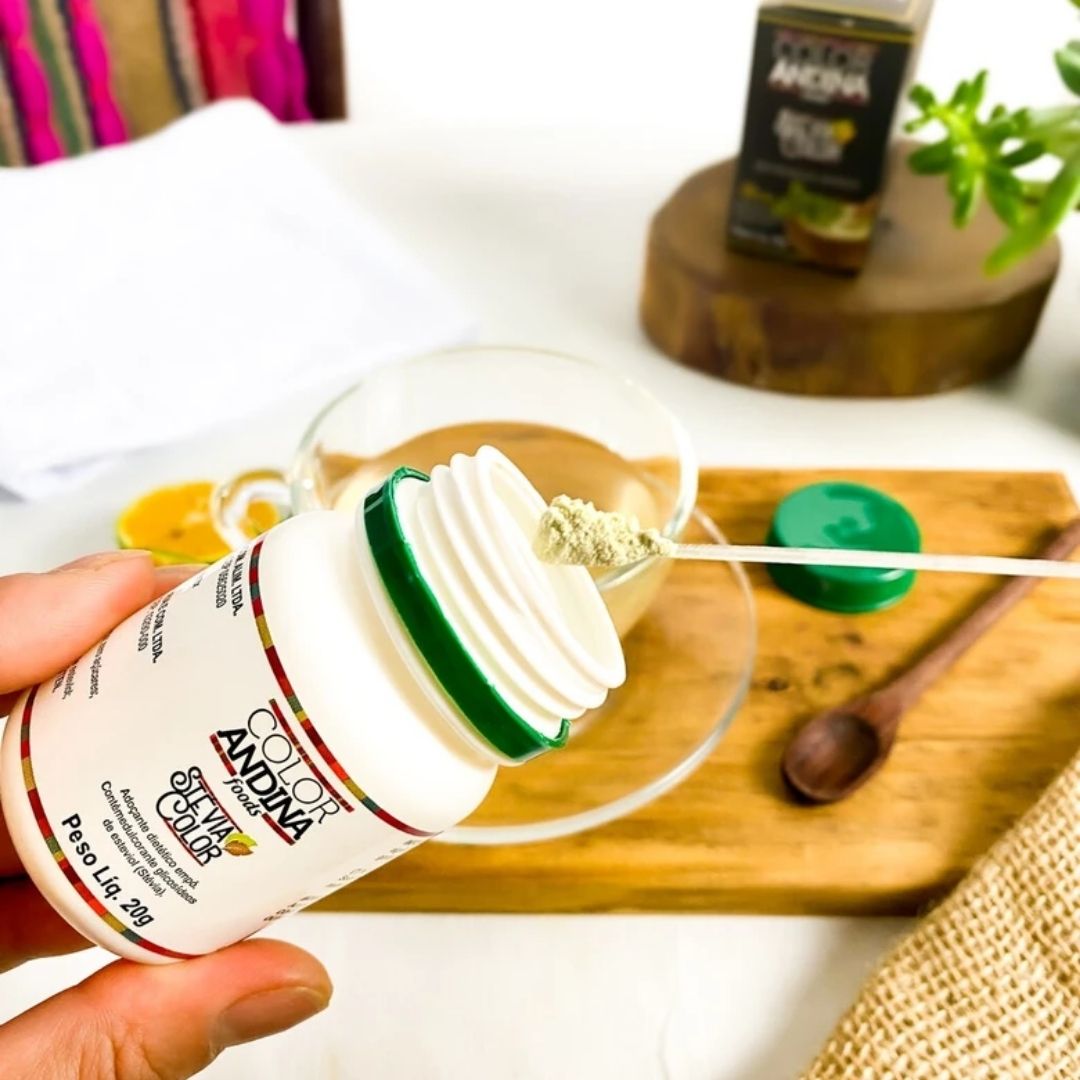 Adoçante Stevia 20g Color Andina