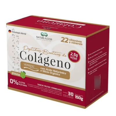 Colágeno Verisol com Ácido Hialurônico e Silício Orgânico 30 Saches Axis Nutrition