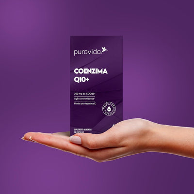 Coenzima Q10+ 200mg 60 Cápsulas Pura Vida