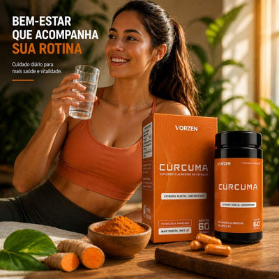Cúrcuma 60 Cápsulas Vorzen