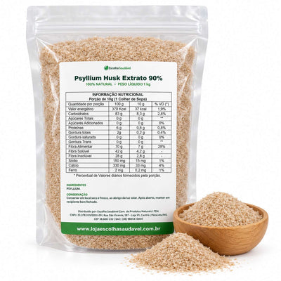 Psyllium Husk Extrato 90%