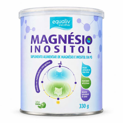 Magnésio Inositol Sabor Limão 330g Equaliv