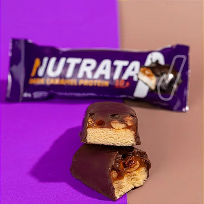 Barra de Proteina Caramel 45g Nutrata