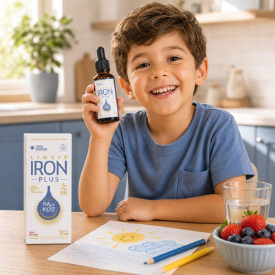 Iron Plus (Ferro Infantil) em Gotas for Kids Morango 30ml True Source