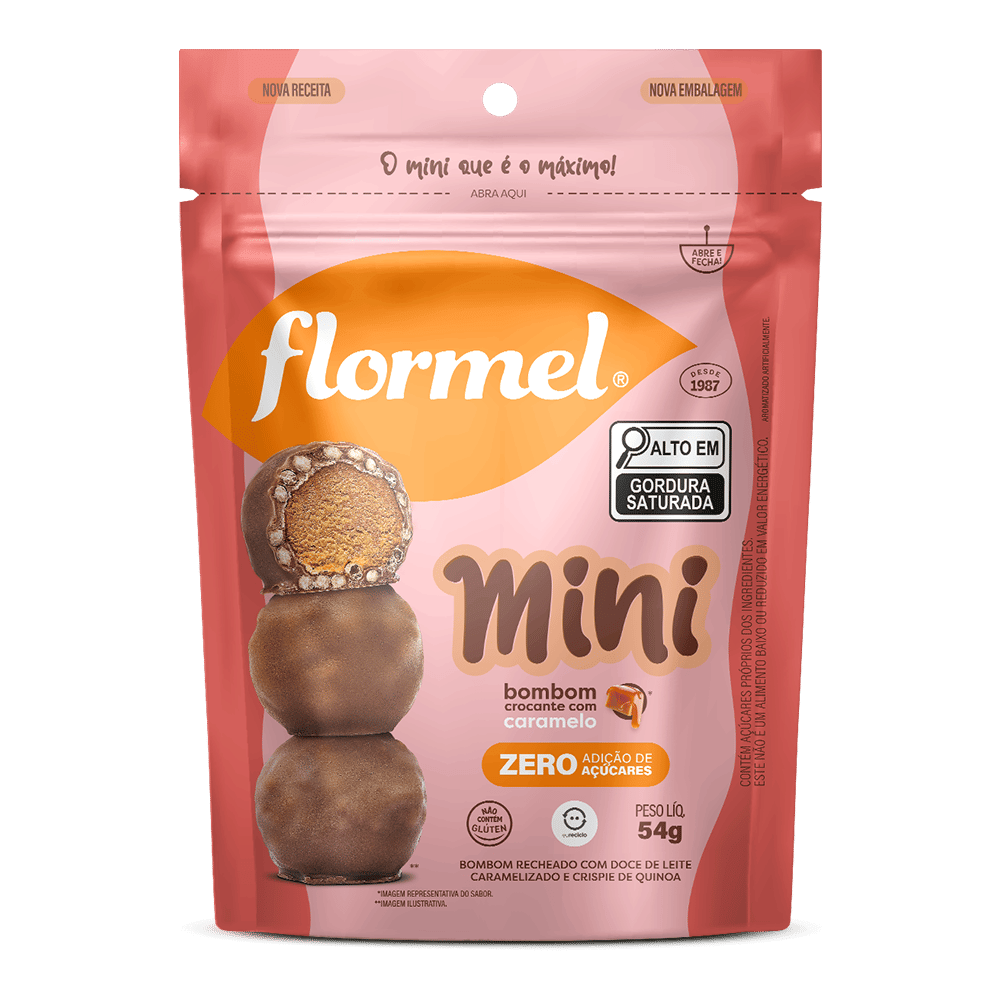 Mini Bombom Zero Flormel