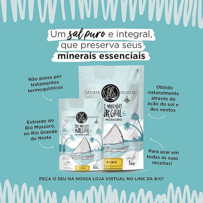 Sal Marinho Mossoró 1kg Br Spices