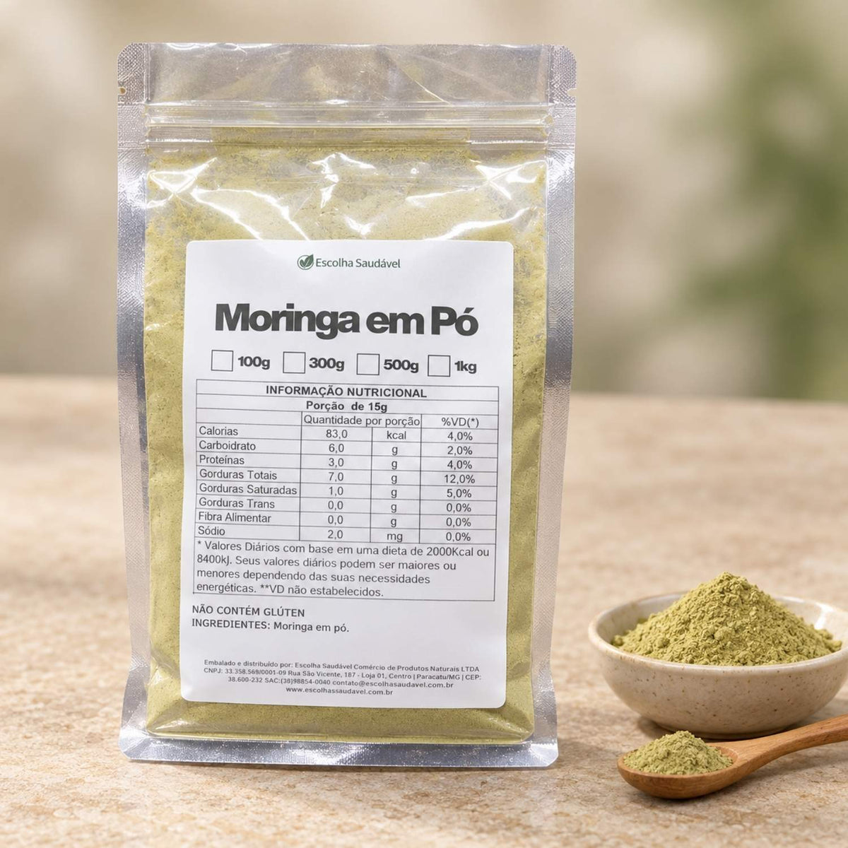 Moringa Em Pó