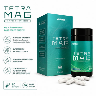 TetraMag 60 Cápsulas Vorzen