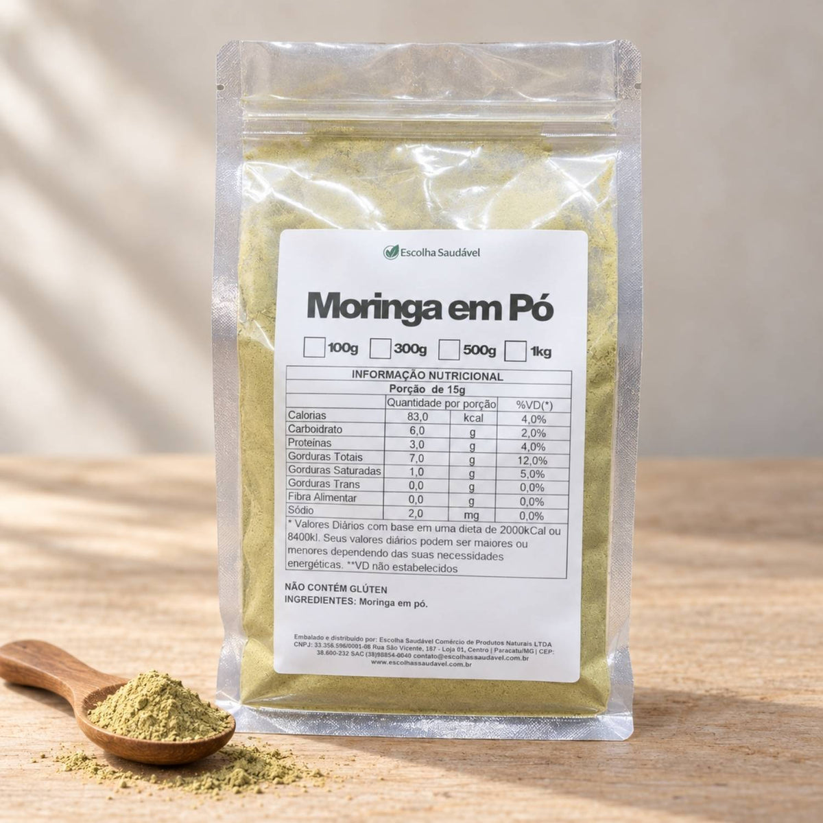 Moringa Em Pó