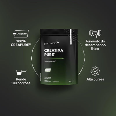Creatina Creapure 300g Pura Vida