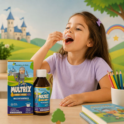 Multrix (Multivitamínico Kids) 120ml Flora Nativa do Brasil