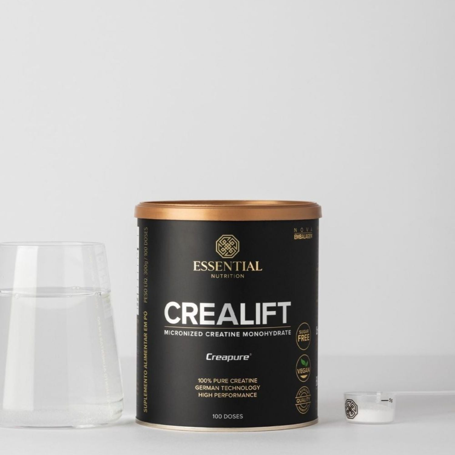 Creatina Crealift Creapure 300g Essential Nutrition