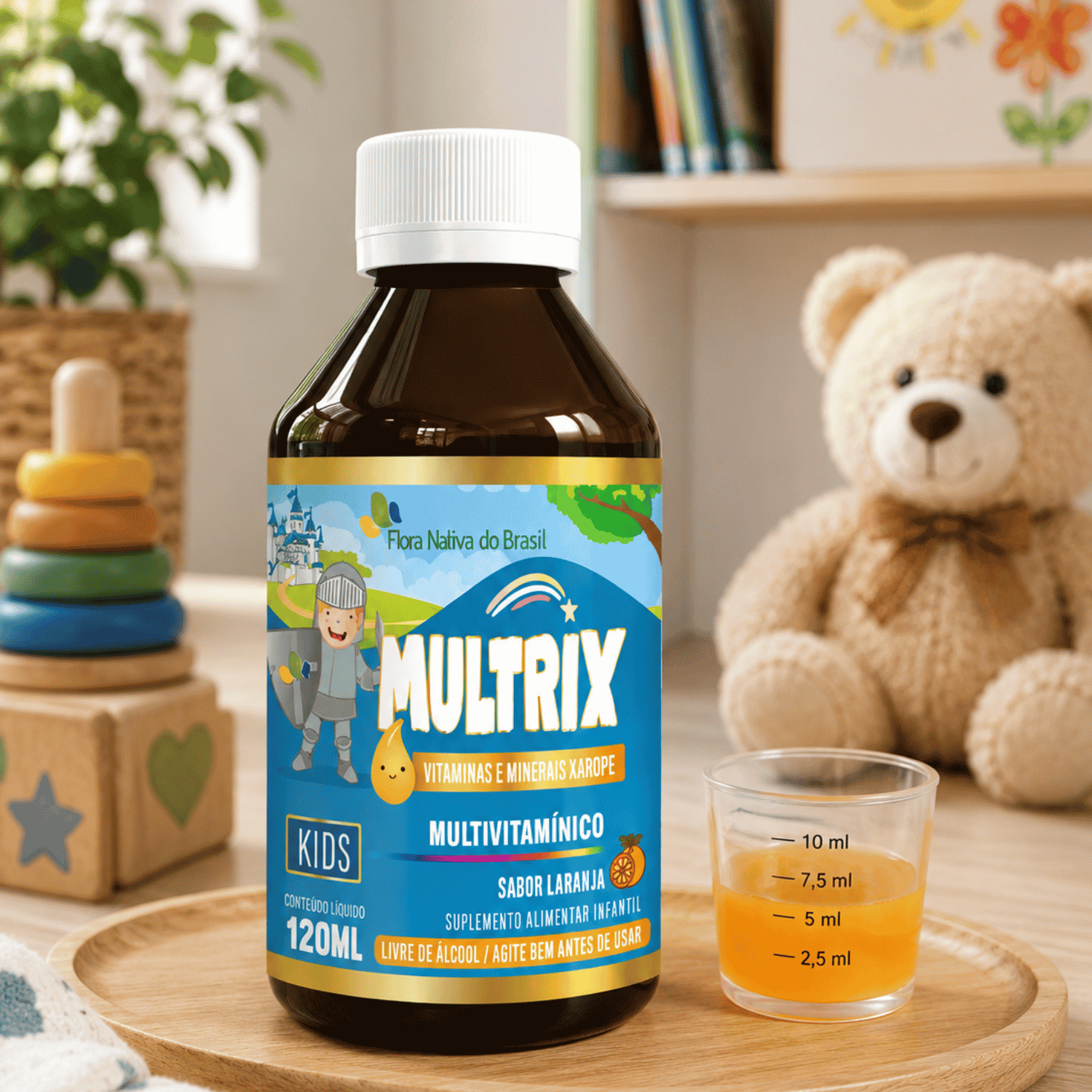Multrix (Multivitamínico Kids) 120ml Flora Nativa do Brasil