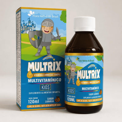 Multrix (Multivitamínico Kids) 120ml Flora Nativa do Brasil