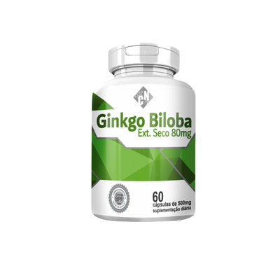 Ginkgo Biloba Extrato Seco 80mg Ciência da Natureza