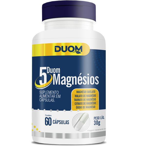 5 Magnésios 500mg Maltta