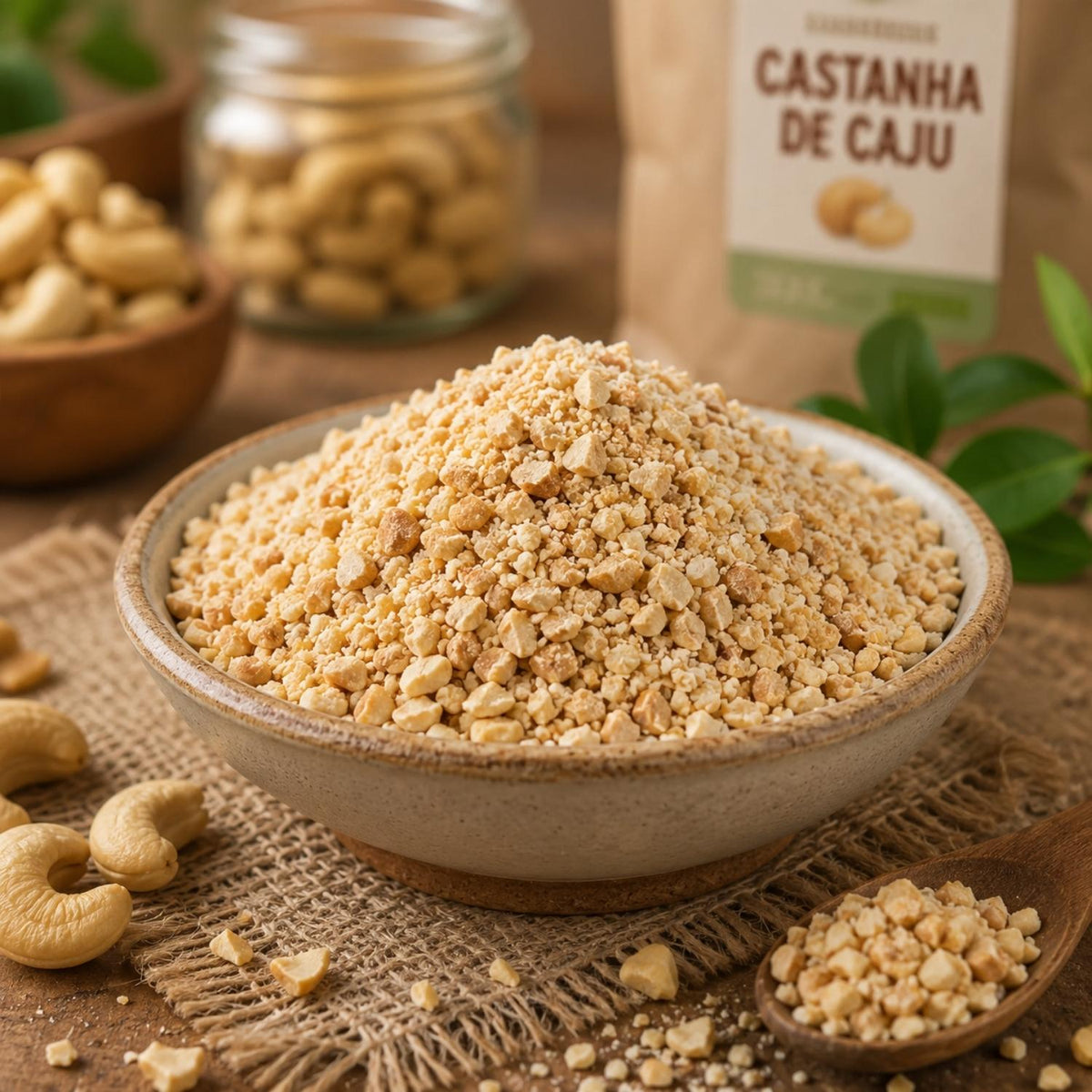 Xerém de Castanha de Caju