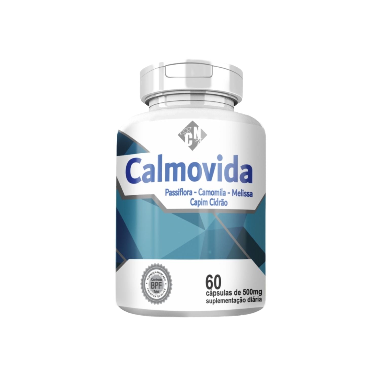 Calmovida 500mg 60 Cápsulas Ciência da Natureza