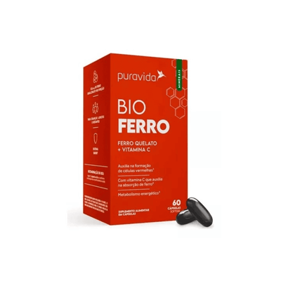 Bio Ferro 60 Cápsulas Pura Vida