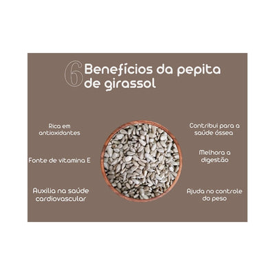 Semente de Girassol Pepita