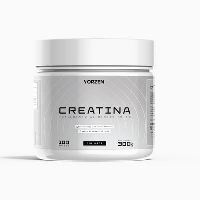 Creatina 100% Pura Pote 300g Vorzen