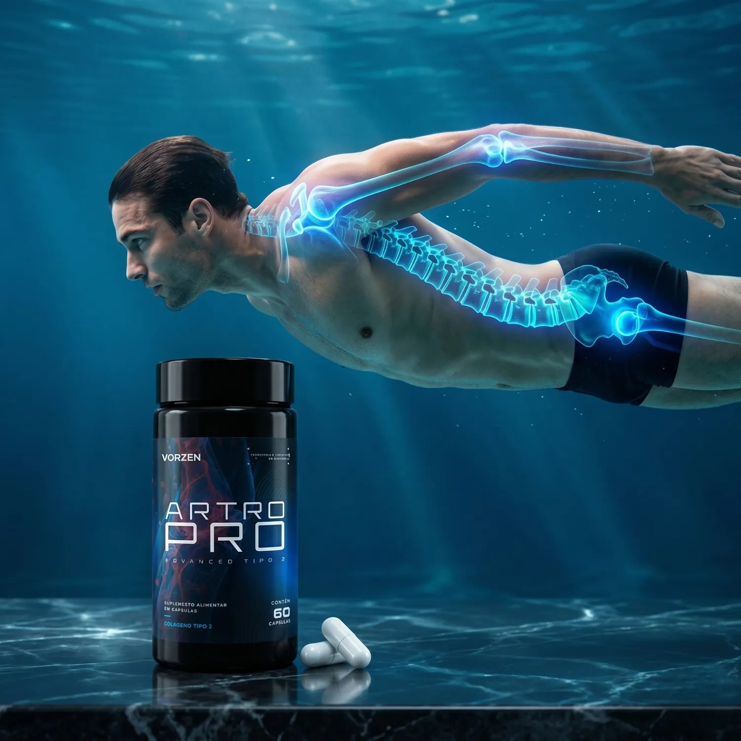 Artro Pro Vorzen – Ação anti-inflamatória natural com Curcumina e MSM
