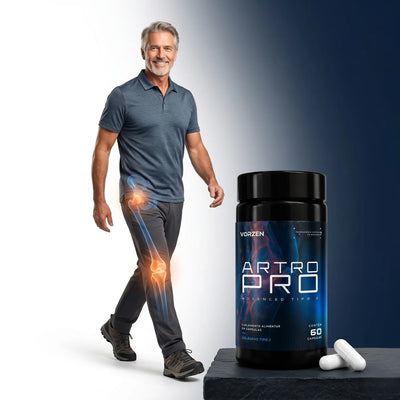 Artro Pro Vorzen – Suplemento articular com Glucosamina e Colágeno Tipo II
