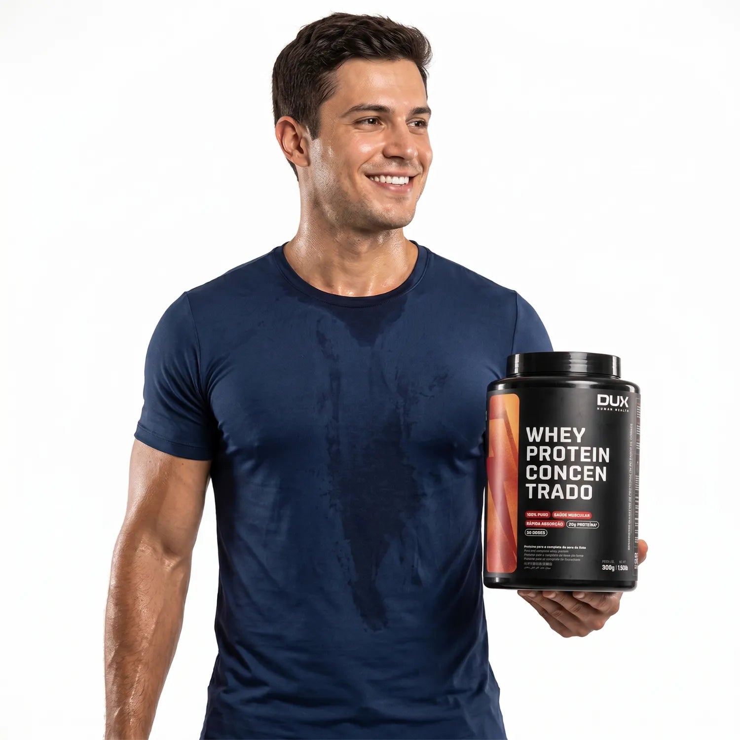 Whey Protein Concentrado 900g Dux