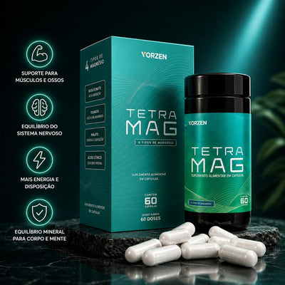 TetraMag 60 Cápsulas Vorzen