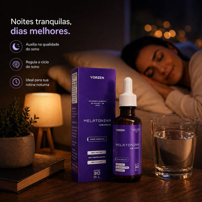 Melatonina Maracujá 30ml Vorzen