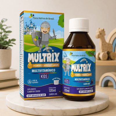 Multrix (Multivitamínico Kids) 120ml Flora Nativa do Brasil
