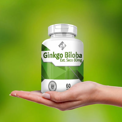 Ginkgo Biloba Extrato Seco 80mg Ciência da Natureza