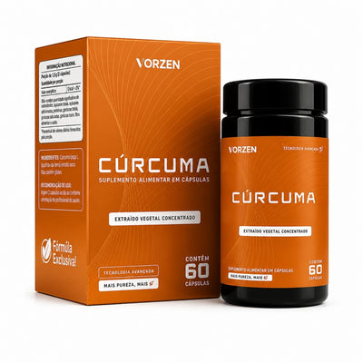 Cúrcuma 60 Cápsulas Vorzen