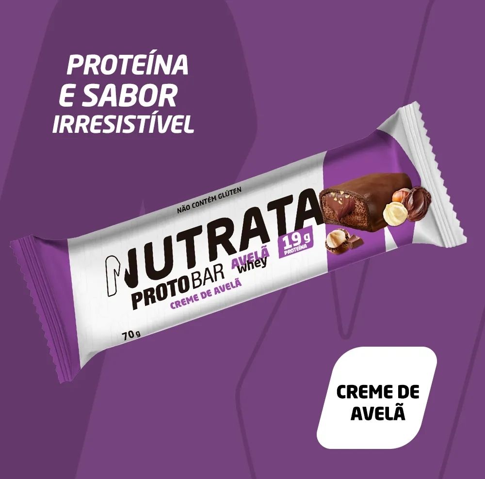 Barra de Proteina Protobar 70g Nutrata