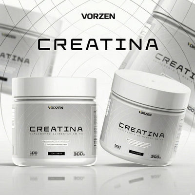 Kit 2x Creatina 100% Pura Pote 300g Vorzen