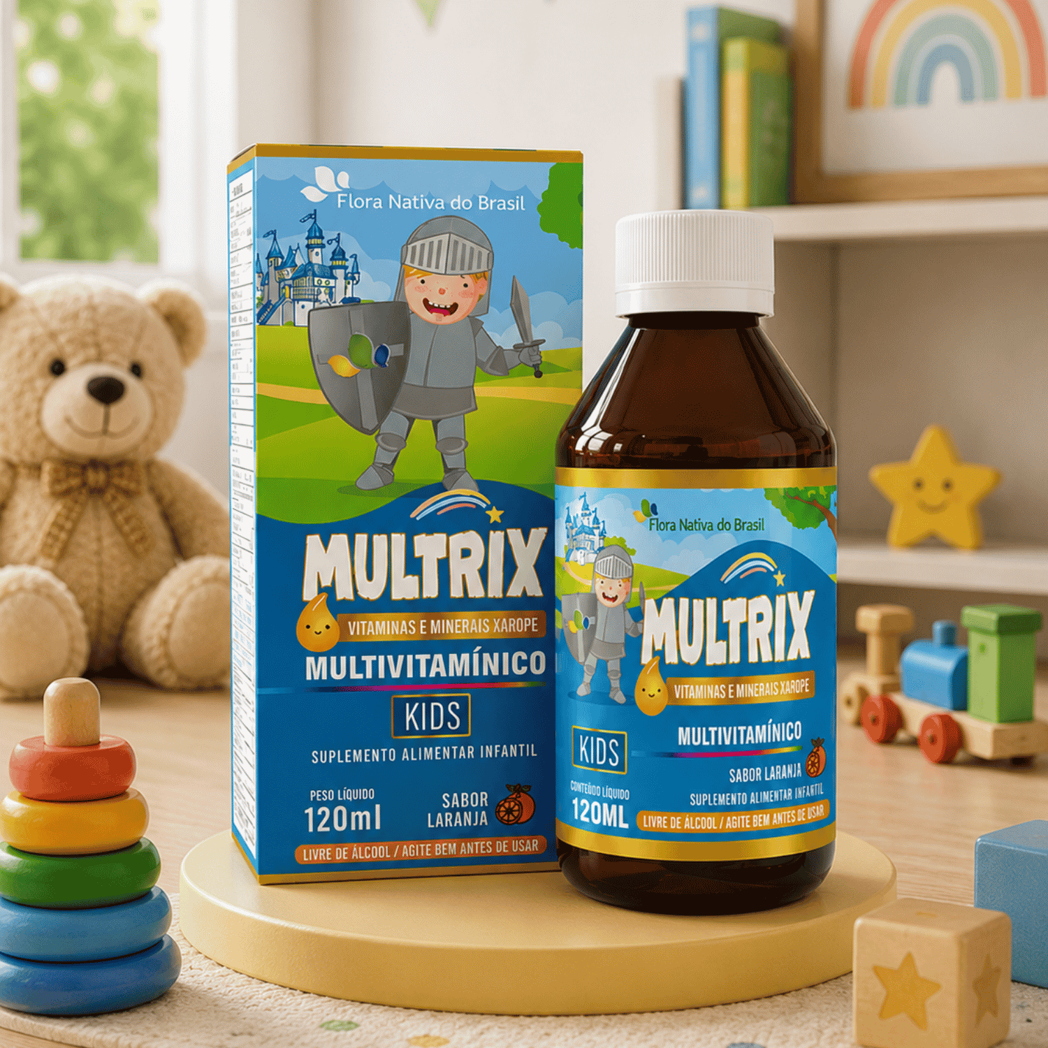 Multrix (Multivitamínico Kids) 120ml Flora Nativa do Brasil