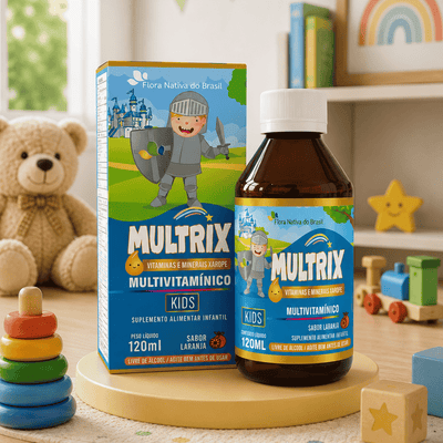 Multrix (Multivitamínico Kids) 120ml Flora Nativa do Brasil