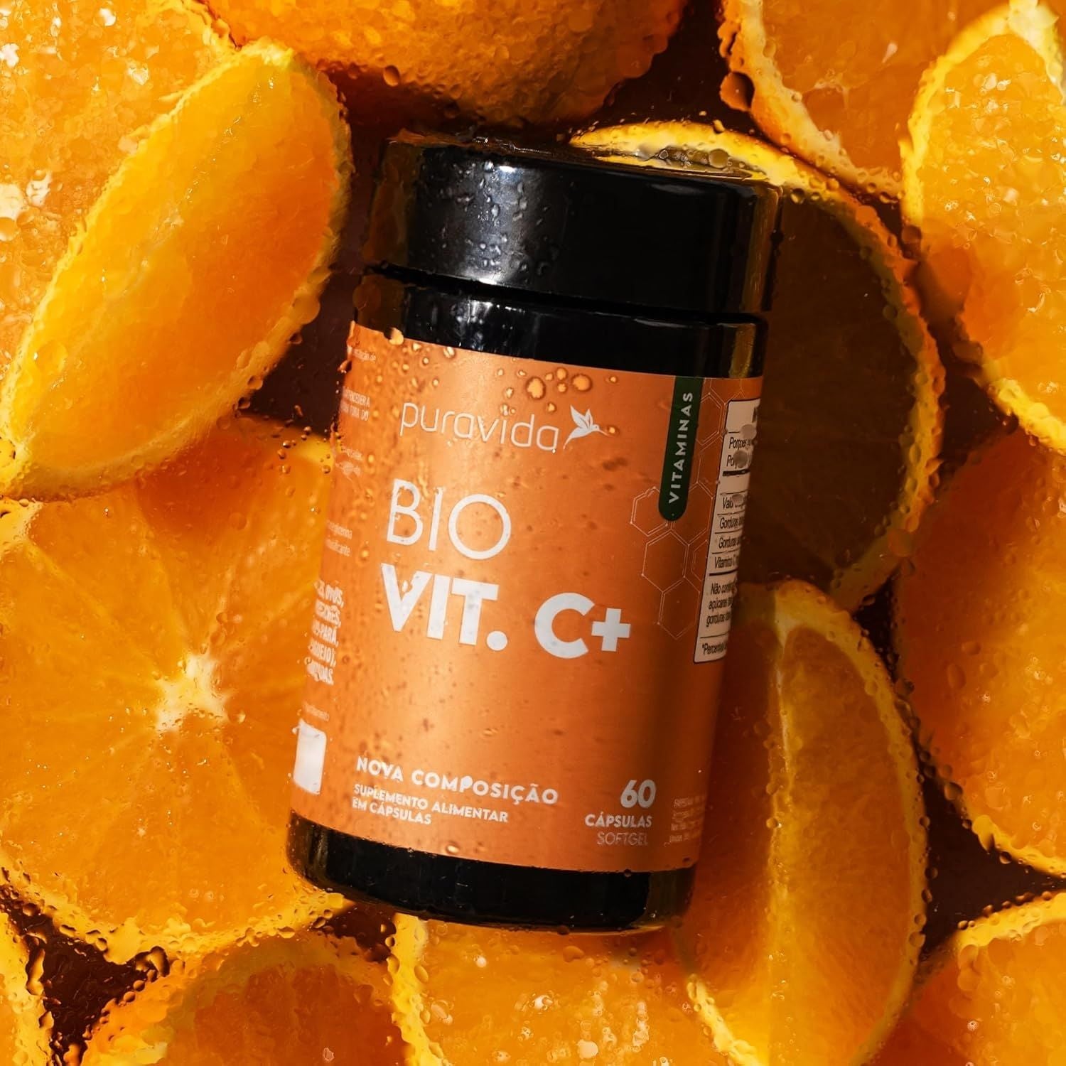 Bio Vitamina C 60 Cápsulas Pura Vida
