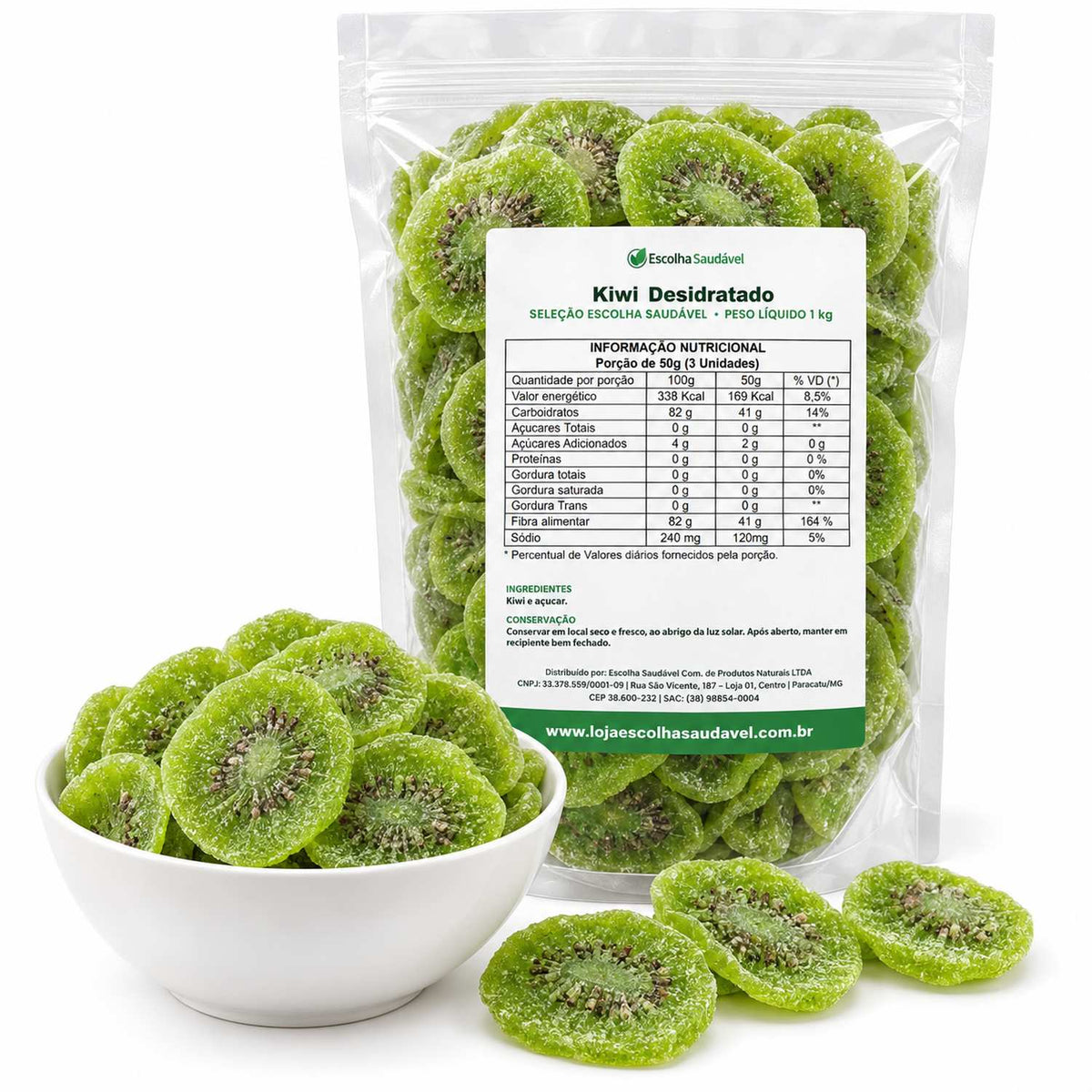 Kiwi Desidratado