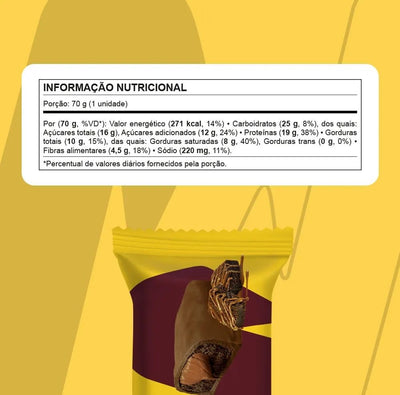 Barra de Proteina Protobar 70g Nutrata