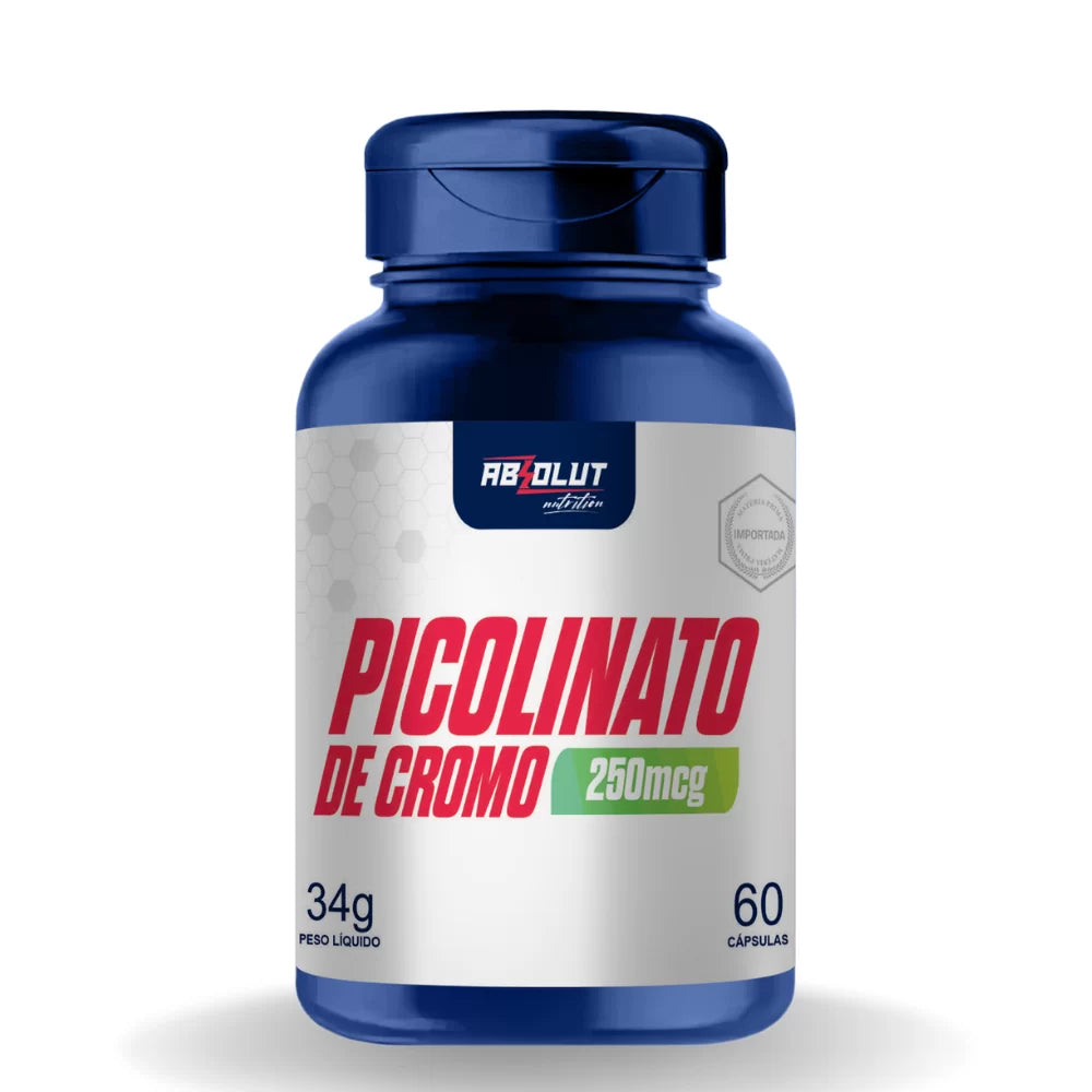 Picolinato de Cromo 60 Cápsulas Absolut Nutrition
