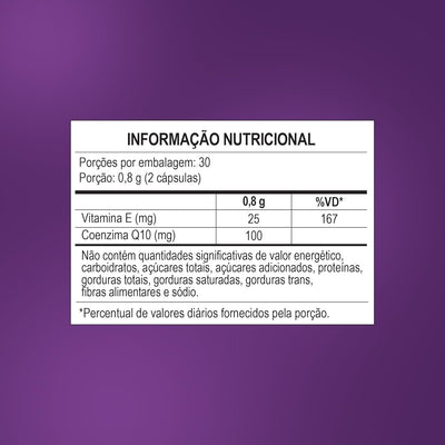 Pura Vida Coenzima Q10 60 Cápsulas