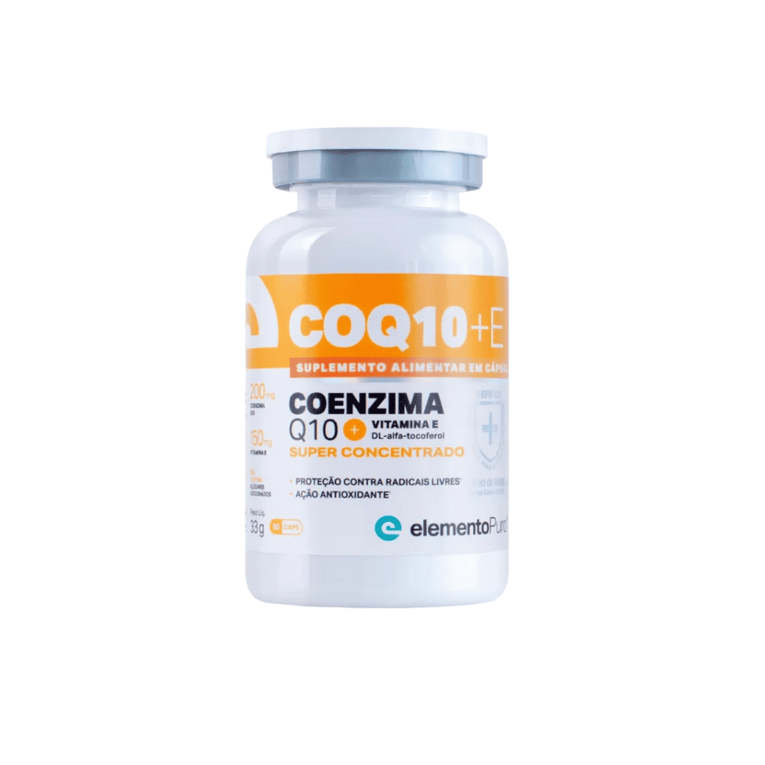 Coenzima Q10 (COQ10) 60 Cápsulas Elemento Puro